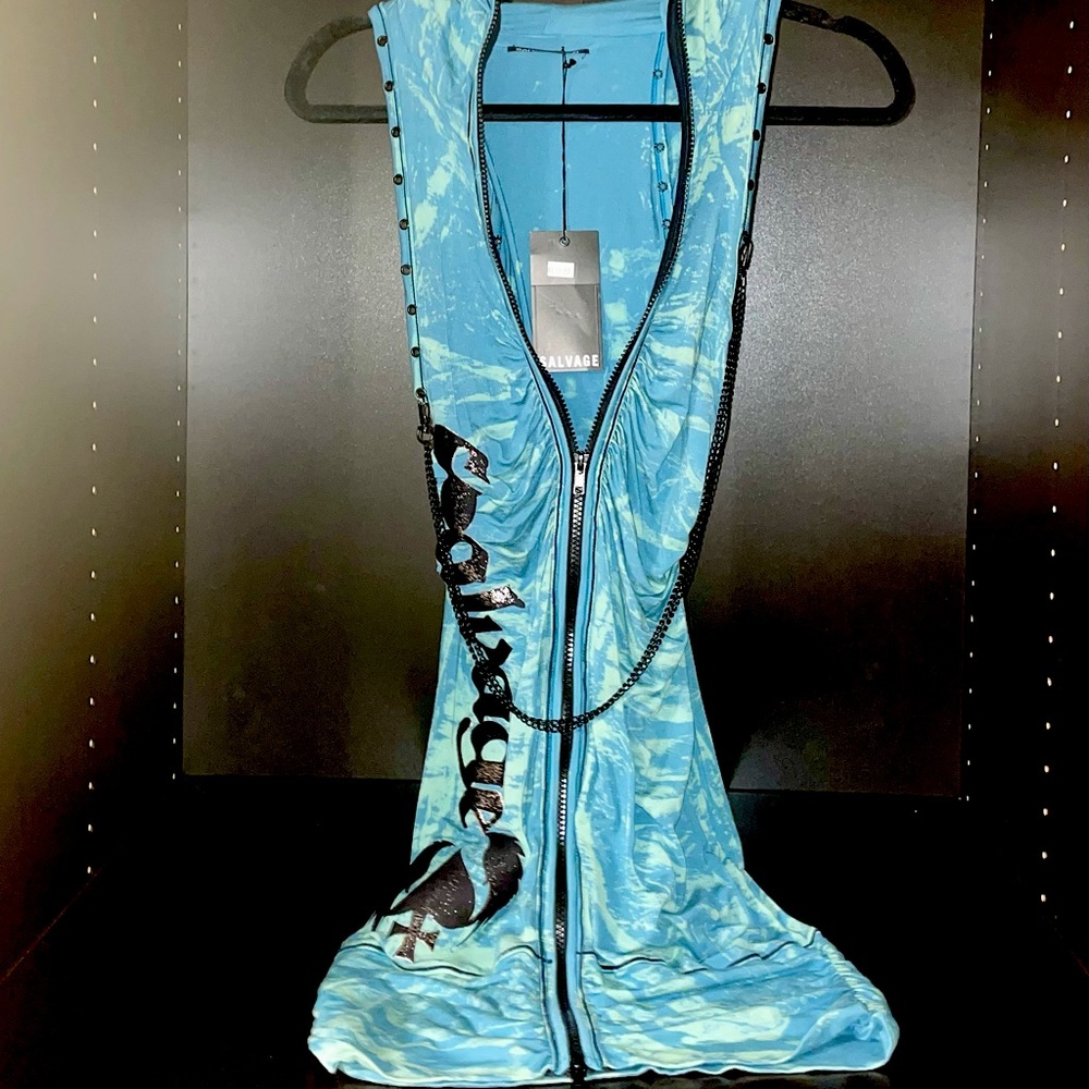 Salvage Tie Dye Hoodie Dress